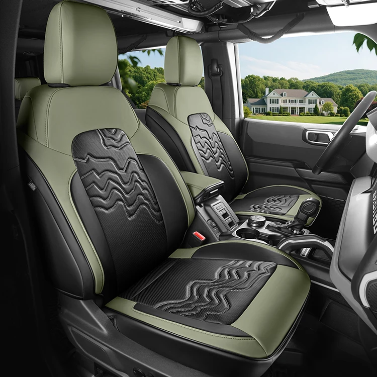 Custom Fit Ford Bronco Seat Cover 4 Door