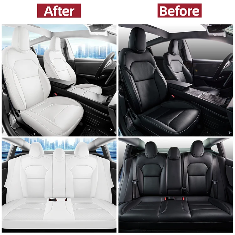 Custom Fit for Tesla Model 3 Seat Cover