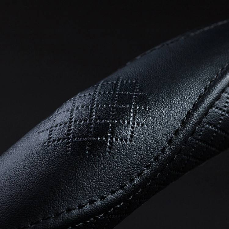 Genuine Leather Steering Wheel Cover