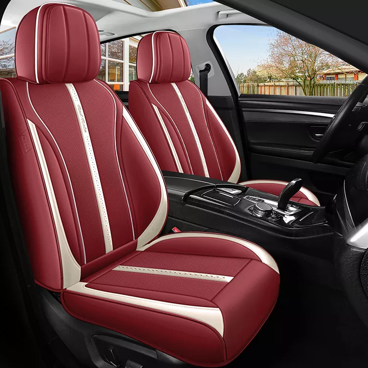 Leather Universal Car Seat Covers Full Set