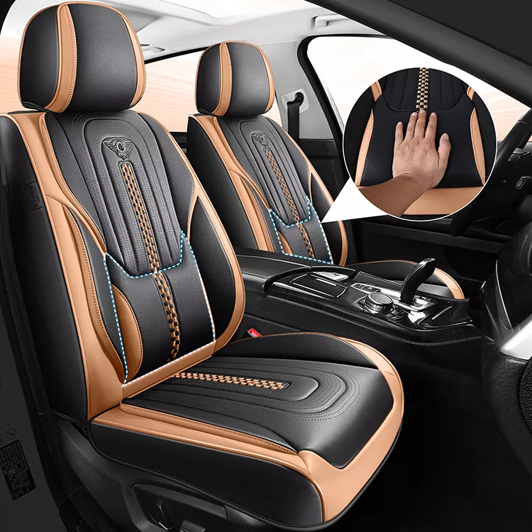 Universal Car Seat Covers with Lumbar Support